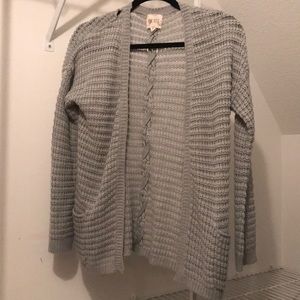 Cozy grey sweater